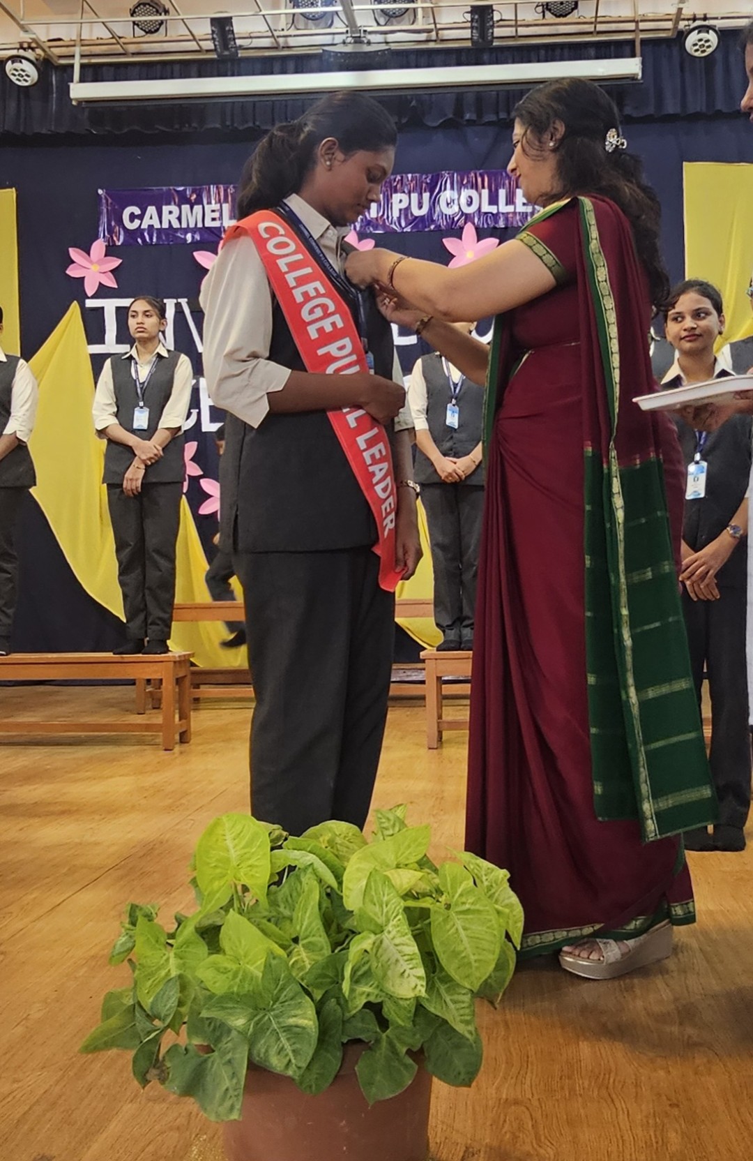 4. Investiture ceremony - Empowering new Leaders. Congratulations to our Student Council 2026